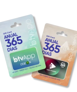 Combo | BTV + Odeon + Eppi cinema | Validez de 365 Dias